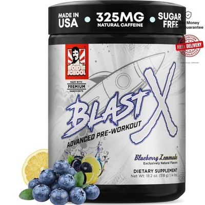 Intense Energy Booster Pre Workout Powder -  & Keto-Friendly, 20 Servings