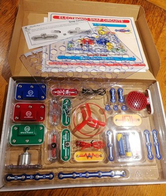 Snap Circuits Jr. pädagogische elektronische Projekte Modell Sc-100 - kompletter Bausatz