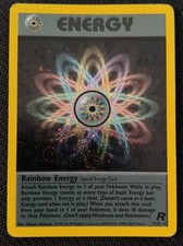Pokemon Energia Arcobaleno 17/82 Team Rocket Eng Holo Unlimited Rainbow Energy