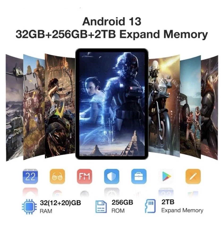 DOOGEE T30 Ultra 4G Tablet 11" 2.5K Display Octa Core 12GB+256GB Quad Speakers - Image 4 of 4