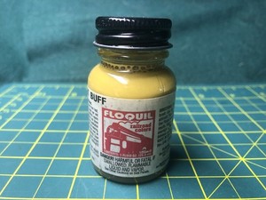 FLOQUIL 1 OZ DEPOT BUFF MODEL PAINT F110087 NEW OLD STOCK