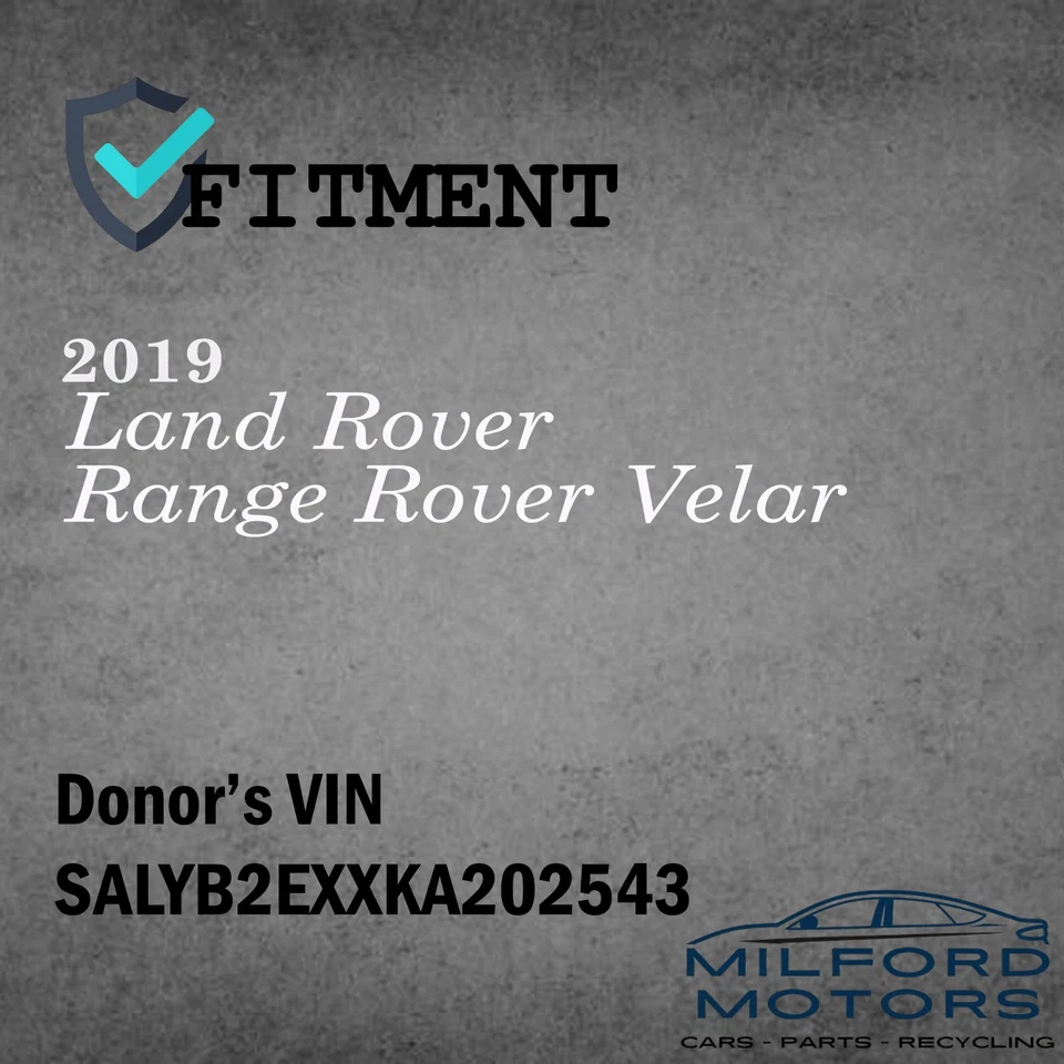 Panel de cuarto trasero derecho pilar D moldura para Land Rover Range Rover Velar L4 2019 Foto 3 de 3