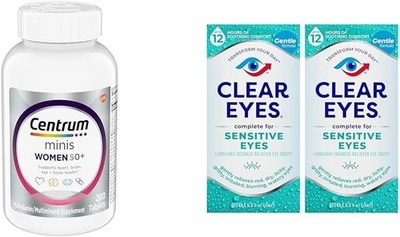 Centrum Silver Women 50+ Multivitamin/Multimineral Supplement (Pack of 280...