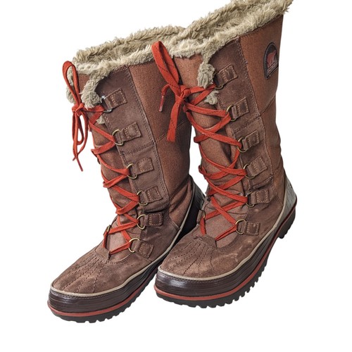 Botas Sorel para mujer talla 10 Sorel Tivoli polar invierno forradas de piel sintética NL2094-256 - Imagen 12 de 13
