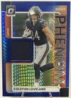 2025 Donruss Optic Colston Loveland Blue Hyper (RAW)
