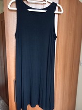 Ladies M & S Jersey Dress Knee Length Regular Size 14