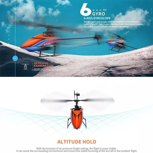 RC Hubschrauber 2.4G 4CH Single Blade Propeller Gyro Mini RC für Kind Geschenk RC Spielzeug - Bild 4 von 24