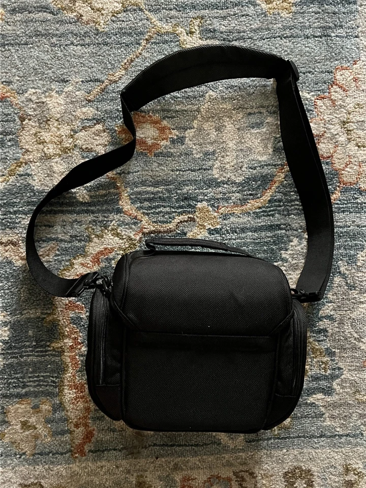 Kodak Camera Carrying Case Black Nylon Travel Bag Shoulder Strap Adjust - Image 2 of 3