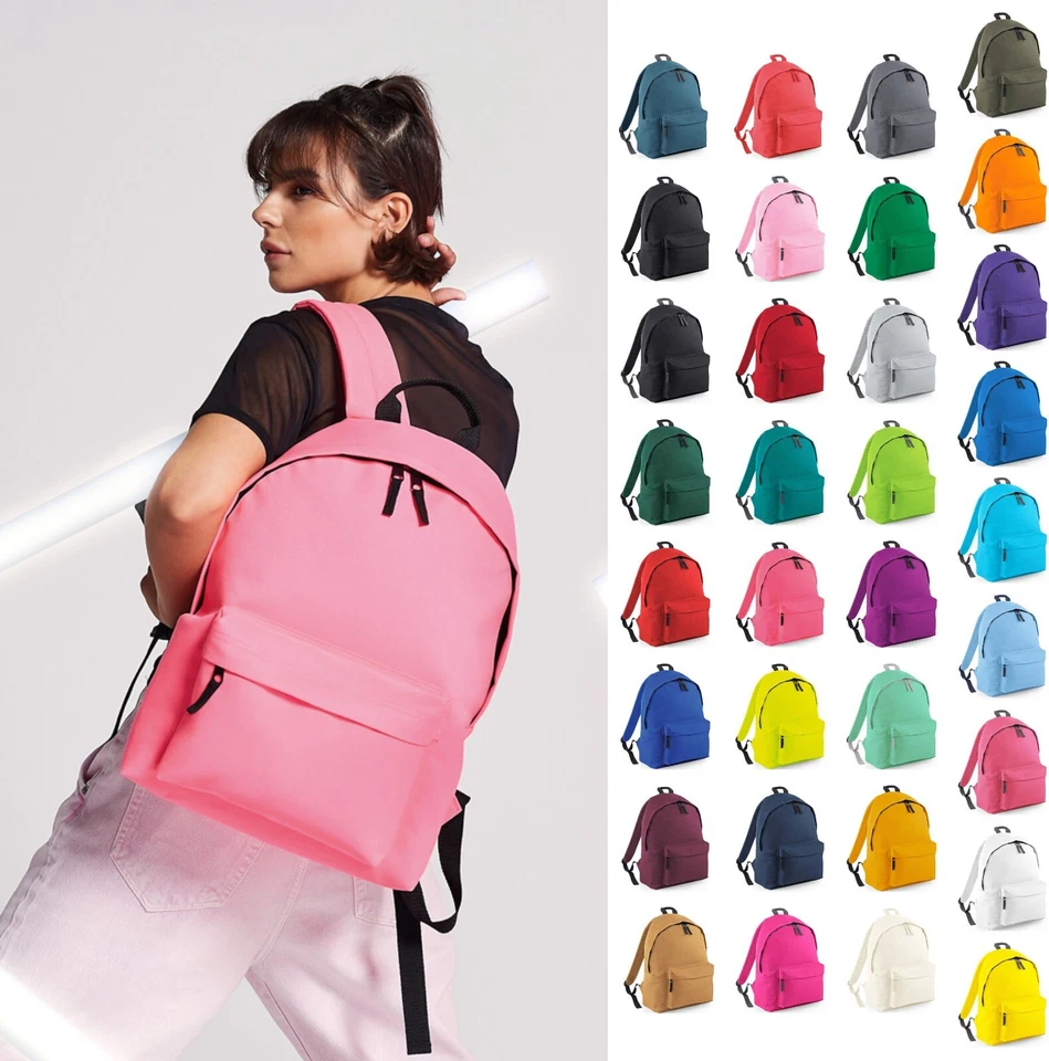 BagBase Original Mode Rucksack, 18 Liter Fassungsvermögen, Tasche, Rucksack, 33 Farben