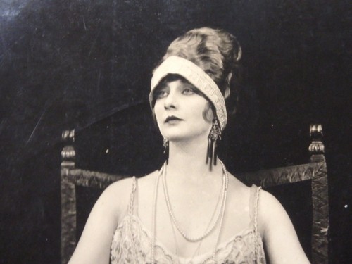 Betty Blythe signiert beschriftet antik schwarzweiß Foto 1923 Hal Martin Co-Star - Bild 4 von 8