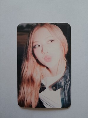 Rose Blackpink 7x5 Card 