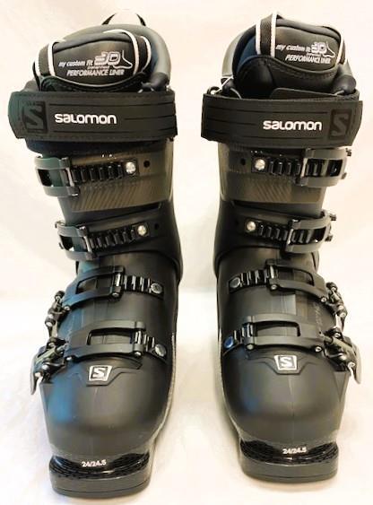 Stivali da sci da neve Salomon S Pro 100 da uomo neri belluga taglia 24 5 NUOVI