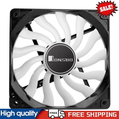 JONSBO 12020 Silent PC Gehäuselüfter CPU Kühler Cooling Fan 120mm 4Pin 3Pin ~