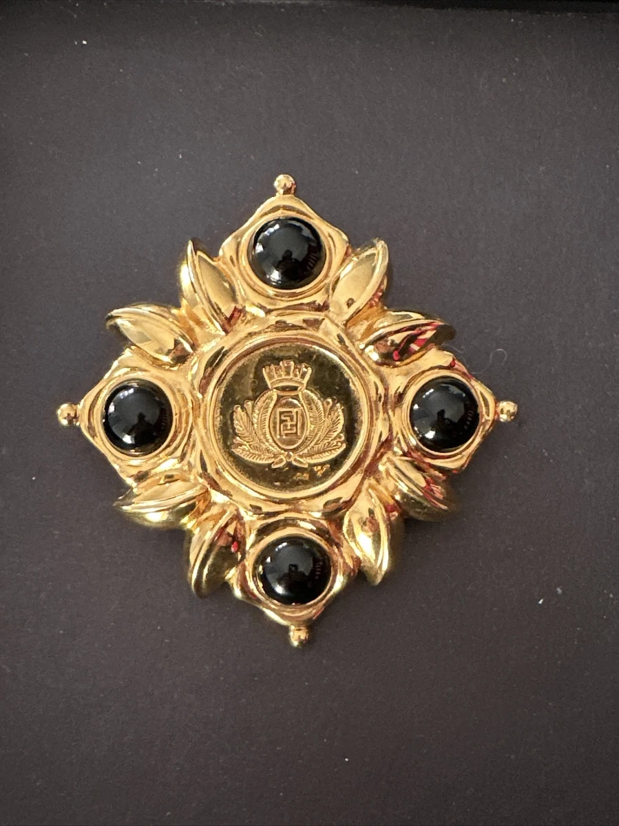 Fendi brooch best sale