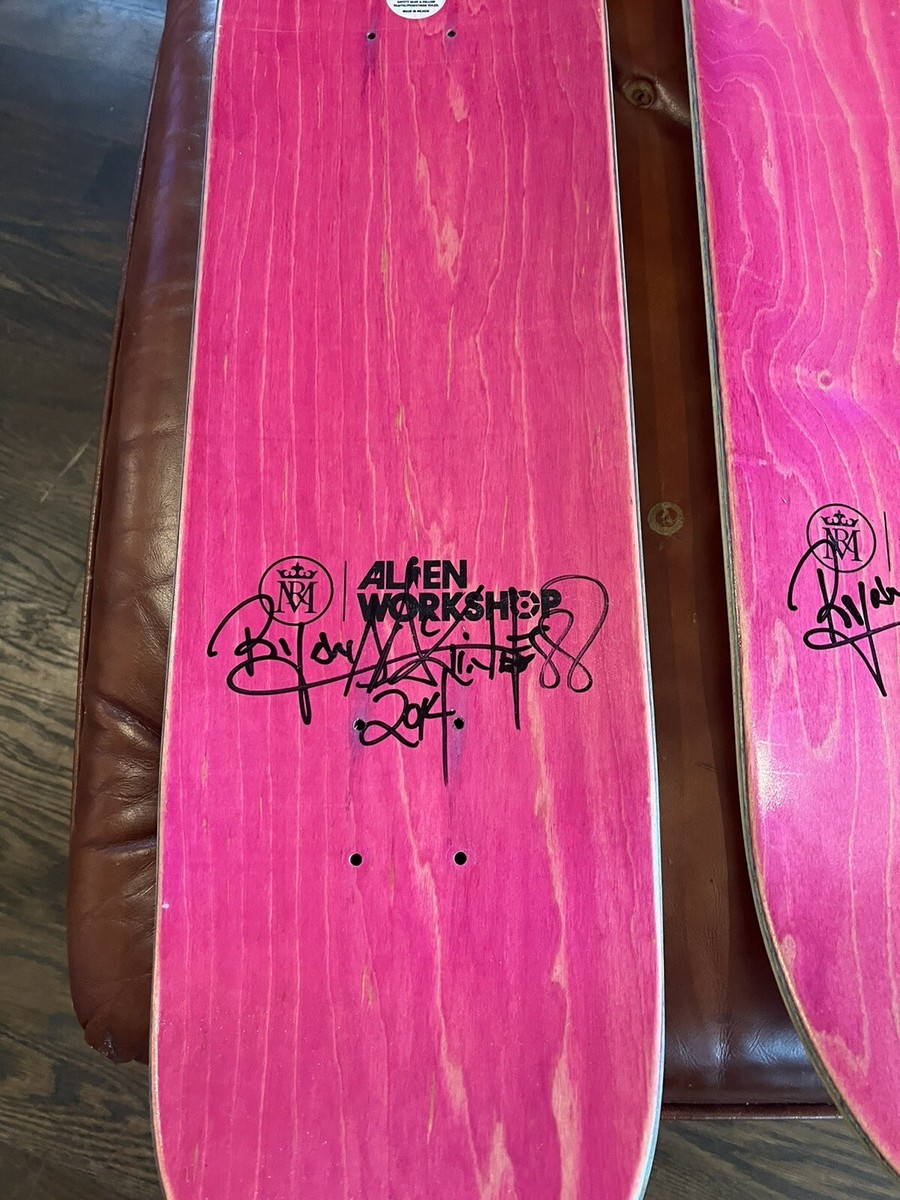 RYAN McGINNESS x AWS 'Art History 2014 RARE Skateboard Deck