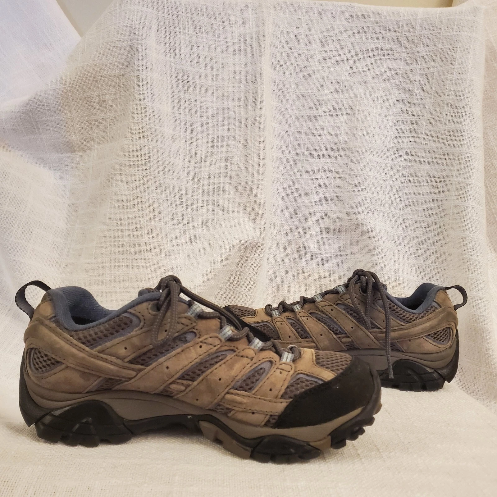 merrell waterproof hiking suede shoes