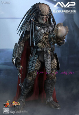 Perfect Hot Toys Mms221 1/6 Avp: Elder Predator Action Figure In