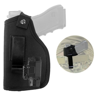 Concealed Carry IWB OWB Gun Holster Left/Right Hand Holsters for Laser or Light