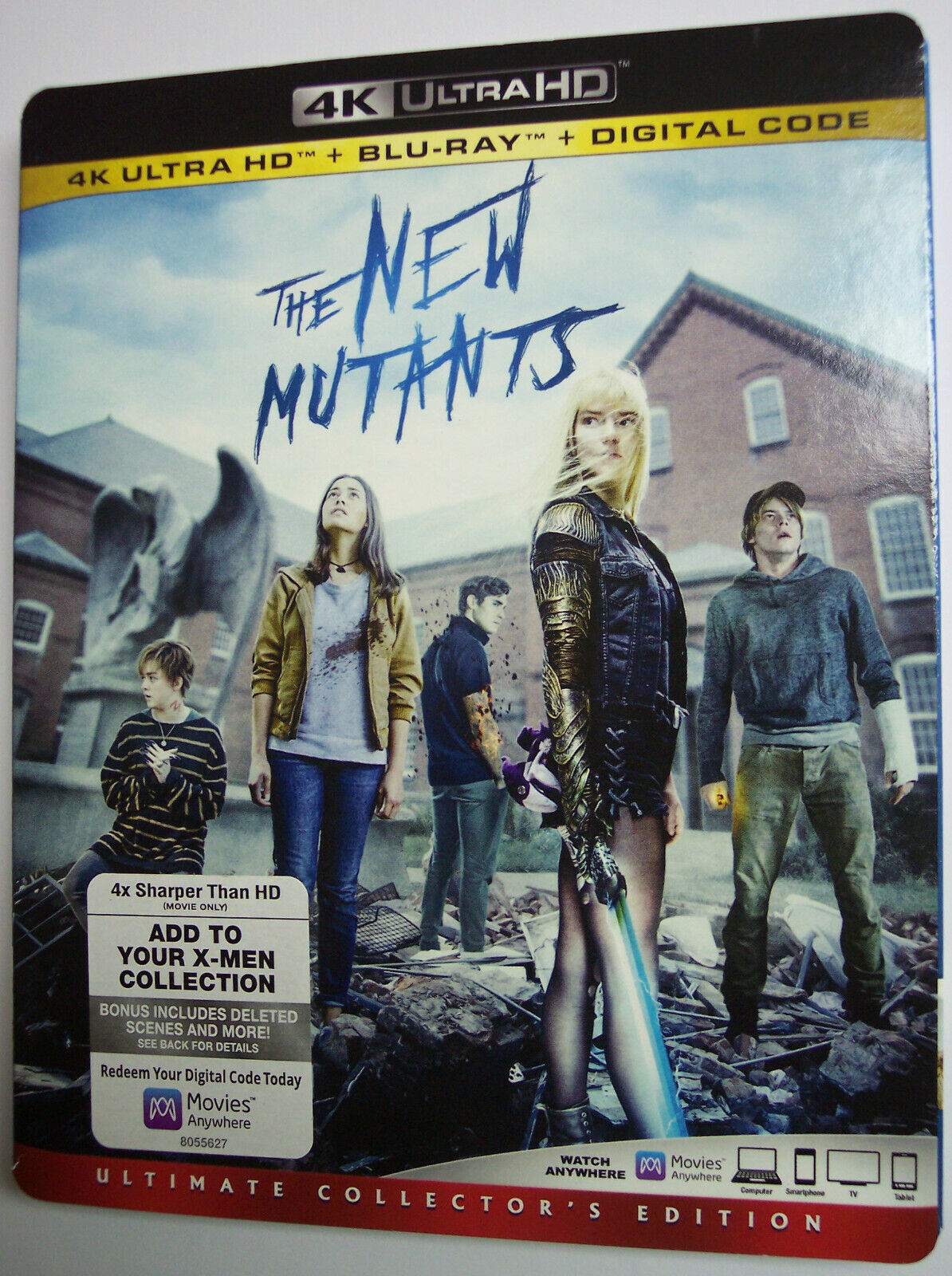  Marvel's The New Mutants Blu-ray [2020] [Region Free] : Movies  & TV