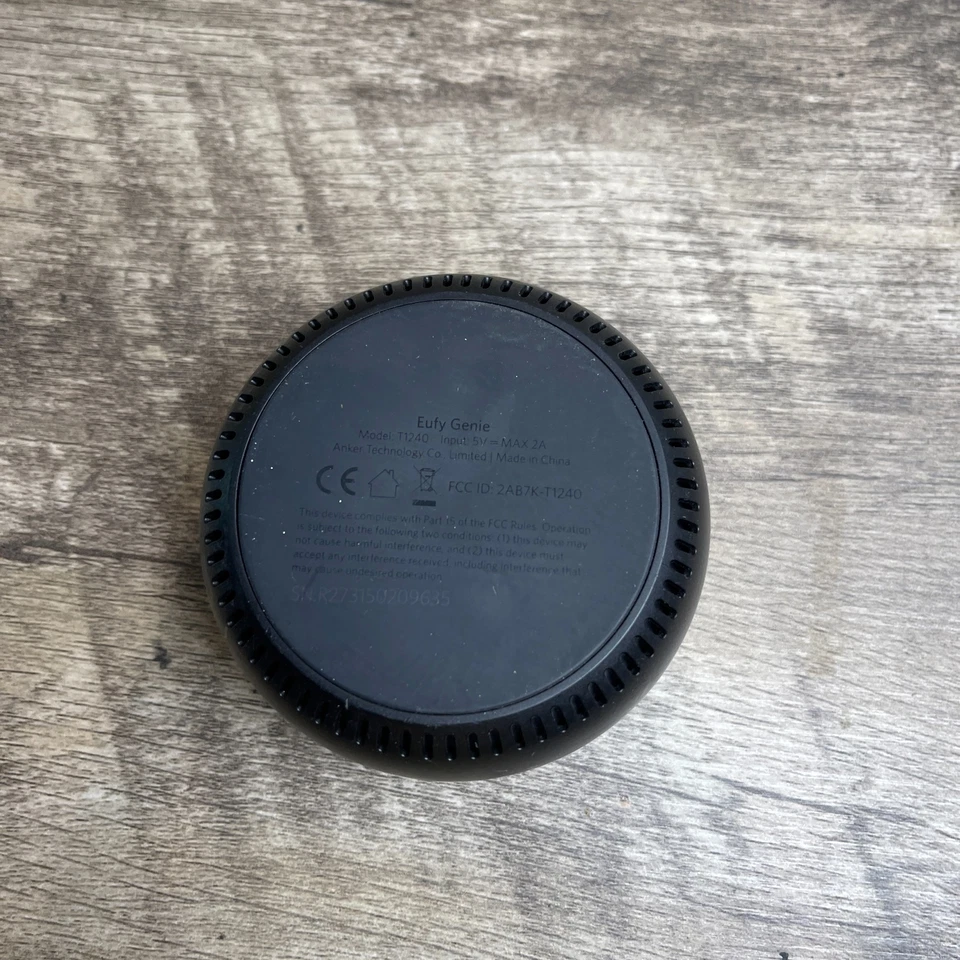 Altavoz inteligente Eufy Genie T1240 negro Bluetooth inalámbrico Wi-Fi habilitado para Alexa Foto 2 de 4