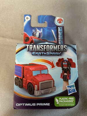 Transformers Earthspark Optimus Prime Toy Figure Figurine Hasbro Kids Childrens 