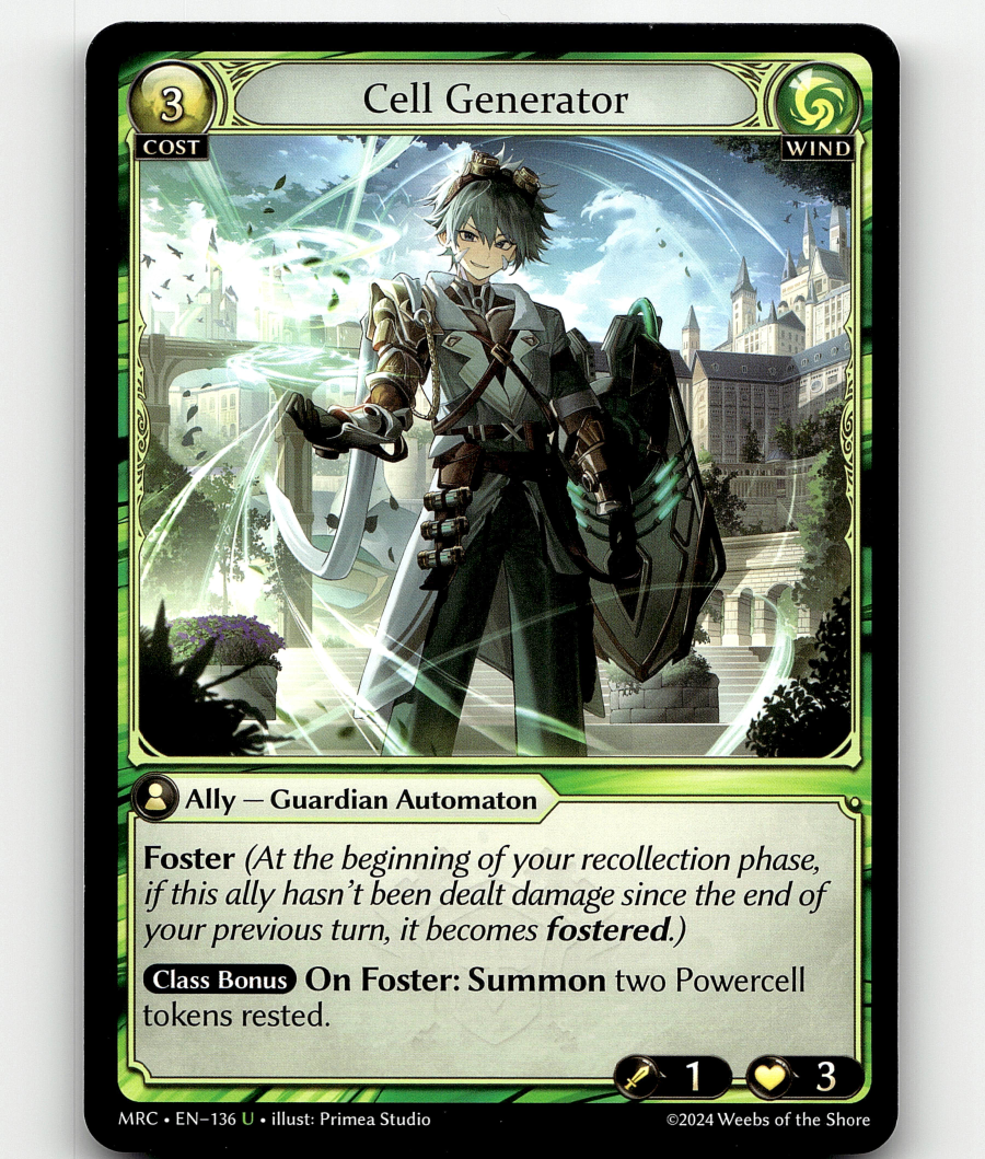 Grand Archive TCG Cell Generator - Mercurial Heart | eBay