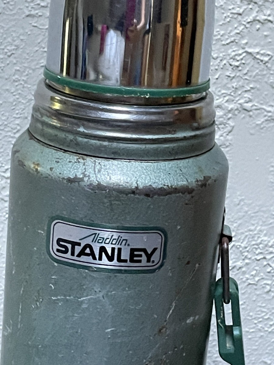 Vintage Stanley Aladdin A944DH Stainless Steel Thermos One Quart