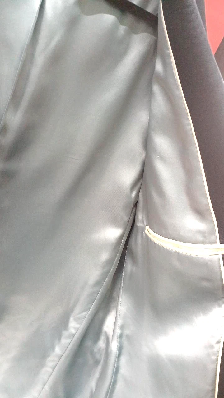 Gucci Panther Back Patch Design Il CIECO PER AMORE Navy Tailored Jacket 446597