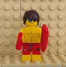 Lego 71007 Minifigure Series 12 Lifeguard Excellent Condition Brand New Nice