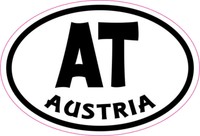 3x2 Oval At Austria Sticker Vinyl Cup Decals Stickers Bumper Vehicle Decal 3x2 Oval At Austria Sticker Vinyl Cup Decals Stickers Bumper Vehicle Decal