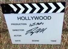 Peyton Reed signed Movie Clapboard Inscribed Ant Man