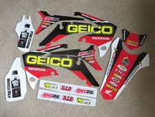 Team Geico Honda gráficos 2009-2012 CRF450R y 2010-2013 CRF250R