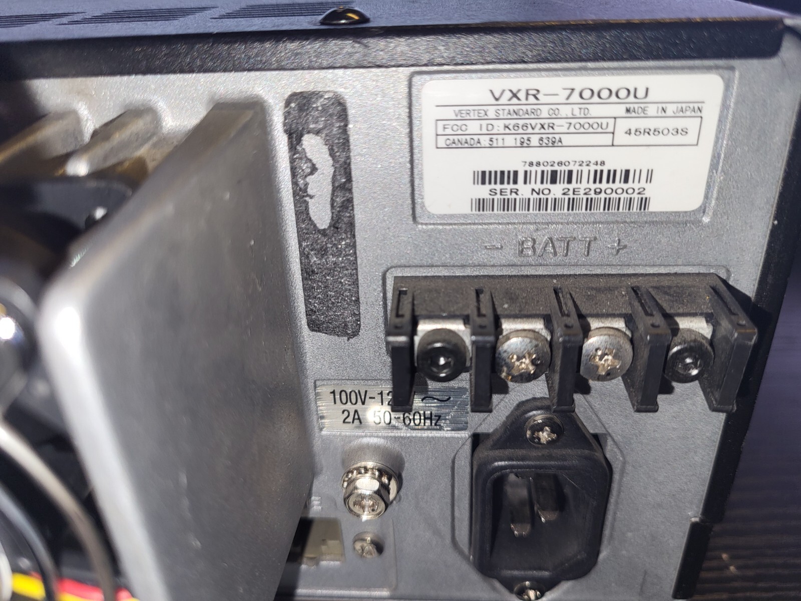 Vertex Standard VXR-7000 VHF/UHF Desktop Analog Repeater - Black for ...