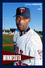 LaTroy Hawkins - 2003 Minnesota Twins - choose a size - full color print