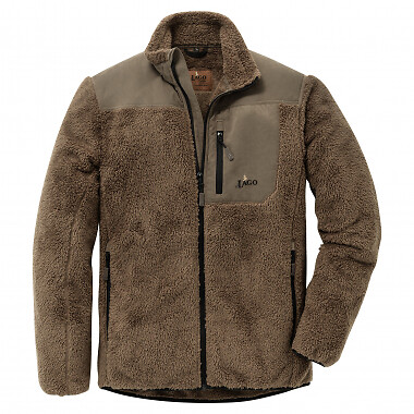 il Lago Prestige Herren Fleecejacke Avalanche Pro (grün) Brown