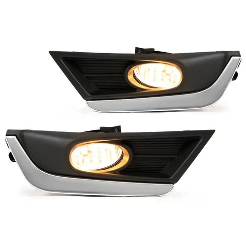 For Honda CRV CR-V 2017 2018 2019 Pair Front Fog Lights Driving Lamp Kit w/Bulbs - Picture 14 of 18