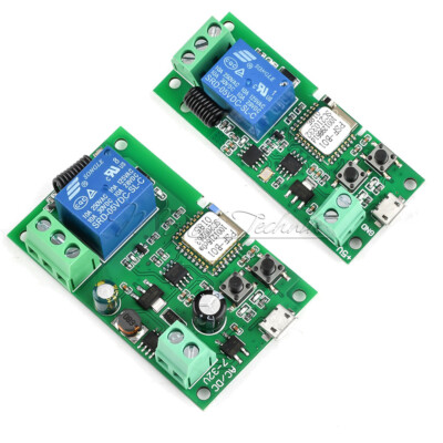 WiFi Wireless Relay Switch Module 1 Channel APP Control /433MHZ Remote Control