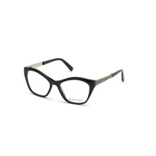 Marciano By Guess GM0353 001 Black Plastic Optical Eyeglasses Frame 53-17-140 RX