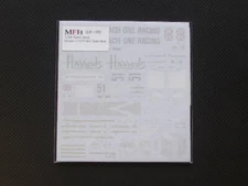 MFH Model Factory Hiro 1/24 McLaren F1 GTR Ver.C Spare Decal SDK-360 from Japan