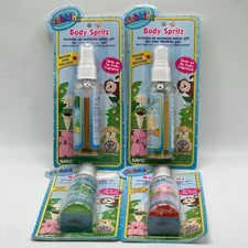 Webkinz Body Spritz Set - Mango, Banana, Apple, Strawberry Scents w/Code