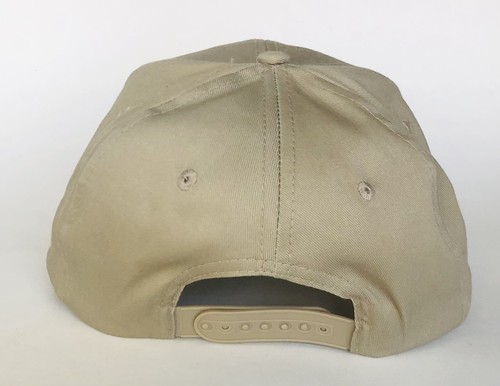 Bass Pro Shops Gone Fishing Adjustable Snapback Hat Cap Tan/Green - Picture 3 of 5