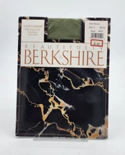Berkshire Ultra Sheer Full Control Top Sandalfoot Pantyhose 4415 Jade Green Sz 2