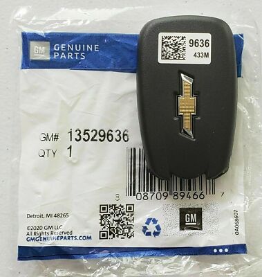 2018-2021 Chevrolet Keyless Remote Entry Key Fob Transmitter