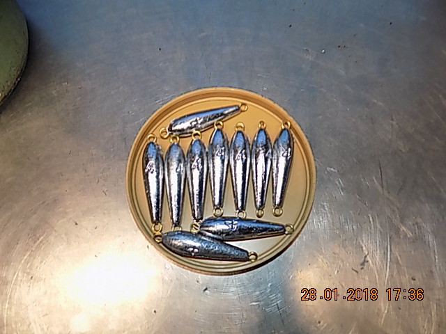 3142 Do-It In Line Trolling Sinker Mold INT-16B W/100 Size 3 Eyes 16oz
