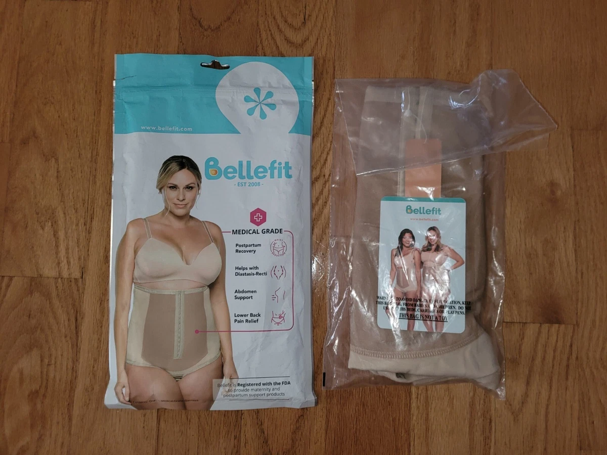 Bellefit Postpartum Compression Girdle with Front Zipper, Abdominal  Recovery Beige : : Clothing, Shoes & Accessories