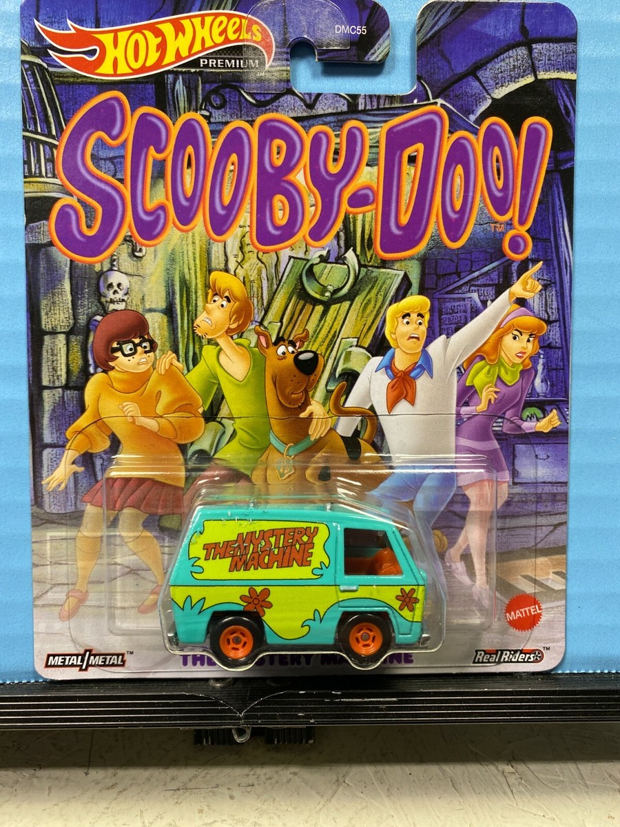 1/64 HOT WHEELS REAL RIDERS THE MYSTERY MACHINE VAN SCOOBY