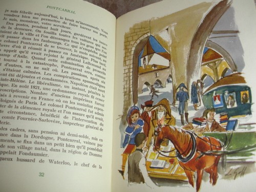PONTCARRAL Albéric Cahuet 10 illustrations couleurs de Le Goff - Picture 5 of 10