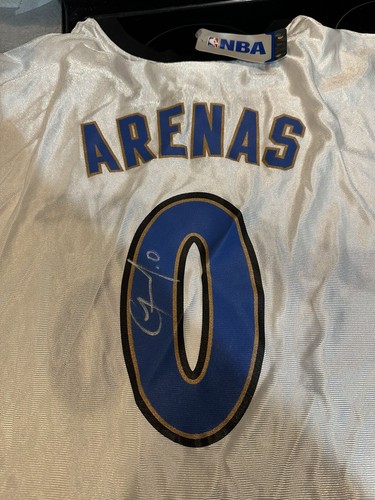 Gilbert Arenas Auto Autographed NBA Jersey Basketball Signed Wizards - Picture 1 of 24