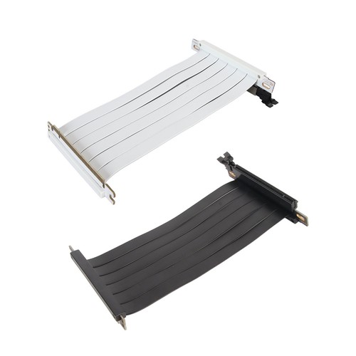PCIE 3.0 X16 Riser Cable 180 Degree High Speed Flexible Dual Reverse ...