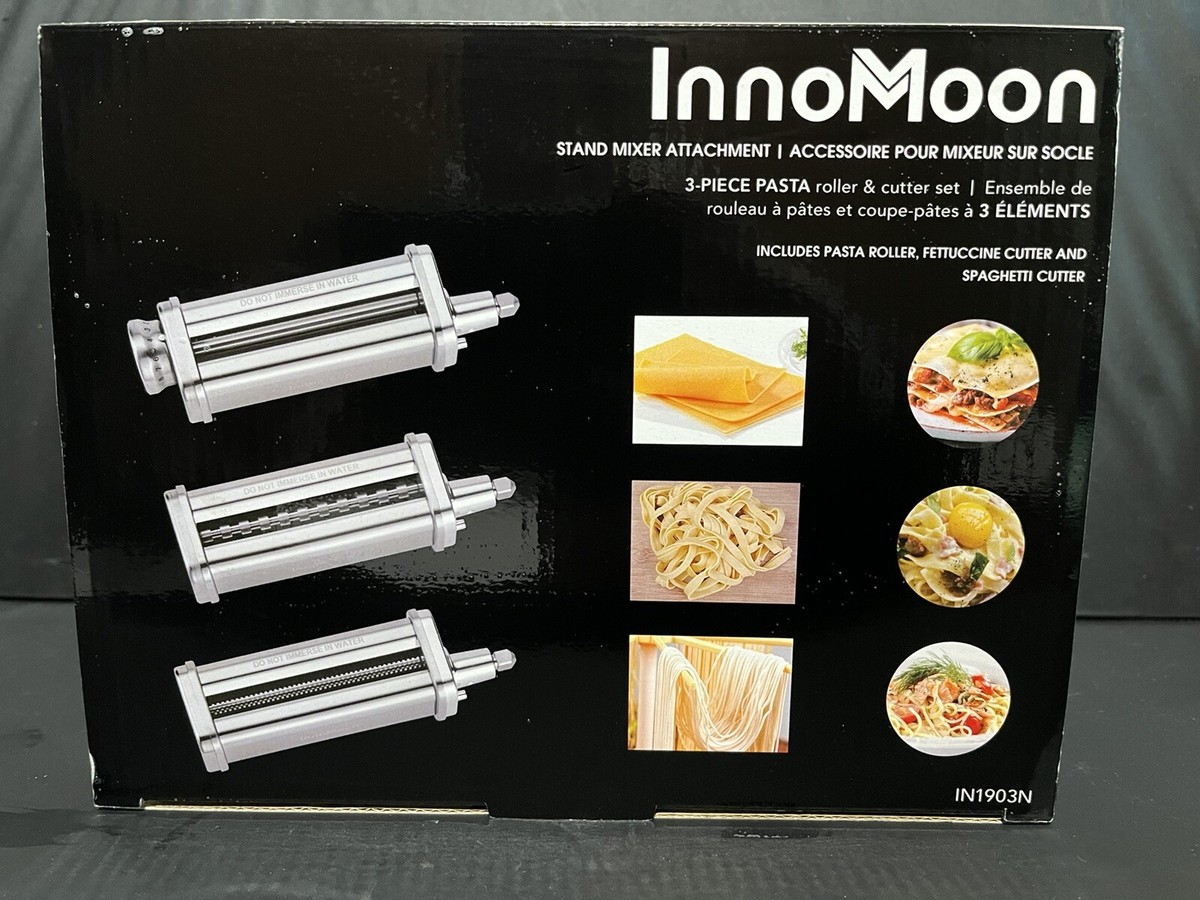 Stainless Steel Kitchenaid 3pc Pasta Roller Cutter Set Kitchenaid